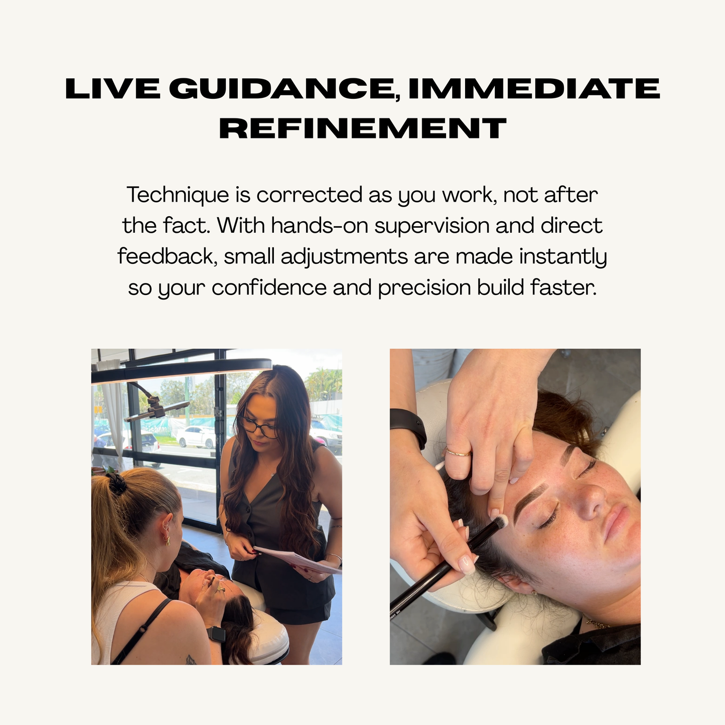 1 Day In-Person Brow Lamination, Dye & Sculpt Course