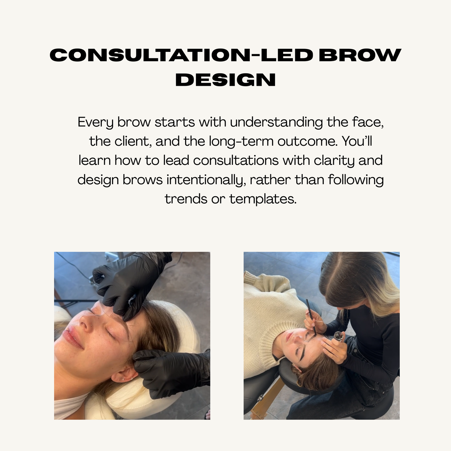 1 Day In-Person Brow Lamination, Dye & Sculpt Course